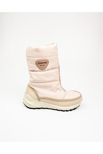 Scooter 7447 Beige Girl's Watertight Outdoor Boots