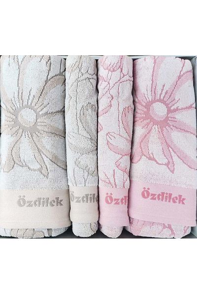 Özdilek Linka Best Set (HAMAM SET) Beige-pink