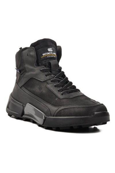 MARCOMEN 18486 Marcomen Hakiki Deri Paraşüt Kumaş Ortopedik Taban Erkek Spor Klasik Günlük Postal Bot Ayakkab