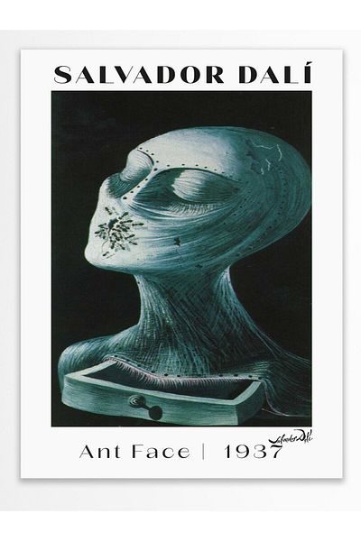 Postifull Αφίσα τοίχου Salvador Dali - Σειρά Art, Χοντρό χαρτί, Χωρίς πλαίσιο