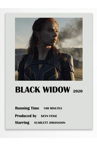 Postifull Αφίσα ταινίας - Αφίσα τοίχου - Αφίσα Polaroid Design, Χωρίς πλαίσιο - Χαρτί με παχιά επίστρωση