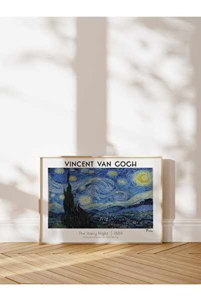 Postifull Van Gogh Duvar Posteri - Sanat Poster - Sanat Serisi Posterleri - Kalın Kağıt, Çerçevesiz