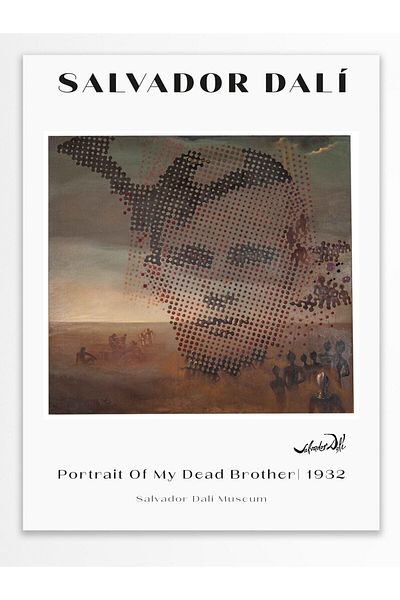 Postifull Αφίσα τοίχου Salvador Dali - Σειρά Art, Χοντρό χαρτί, Χωρίς πλαίσιο