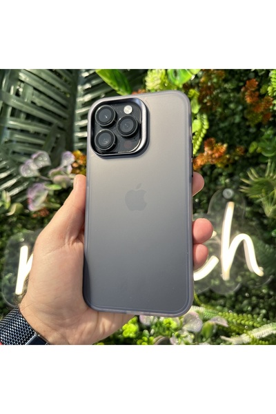 NFTECH İPHONE 14 PRO MAX UYUMLU PIRILTILI KENARLI DARBE EMİCİ ÖZELLİKLİ KORUY...