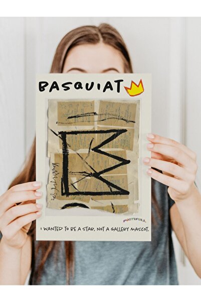 Postifull Jean-michel Basquiat Duvar Posteri, Modern Sanat, Sanat Serisi Post...