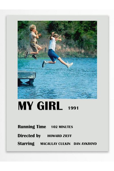 Postifull Αφίσα ταινίας - Αφίσα τοίχου - Αφίσα Polaroid Design, Χωρίς πλαίσιο - Χαρτί με παχιά επίστρωση