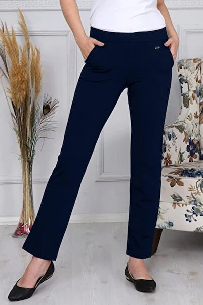 Remsa Spor Γυναικείο Παντελόνι Φούτερ Navy Blue