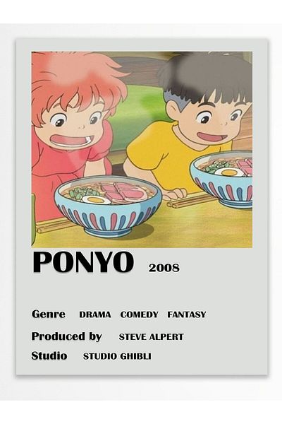 Postifull Αφίσα Anime - Χαρτί με χοντρή επίστρωση, διακόσμηση Duar χωρίς πλαίσιο