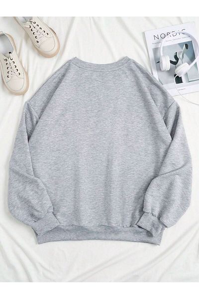 BENROMA Φούτερ unisex με ΠΡΟΣΩΠΟ