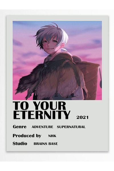 Postifull Αφίσα Anime - Χαρτί με χοντρή επίστρωση, διακόσμηση Duar χωρίς πλαίσιο