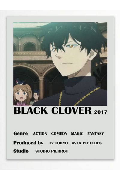 Postifull Αφίσα Anime - Χαρτί με χοντρή επίστρωση, διακόσμηση Duar χωρίς πλαίσιο