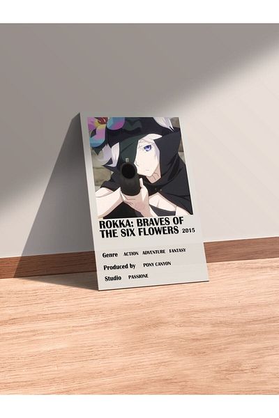 Postifull Poster Anime - Decor de perete Anime și Manga - Decor de cameră Anime - Fără încadrare - Hârtie de artă groasă