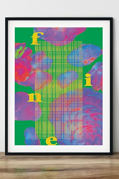 Postifull Indie Poster - Yatak Odası, Oturma Odası Ve Duvar Dekoru Tablo - Çe...