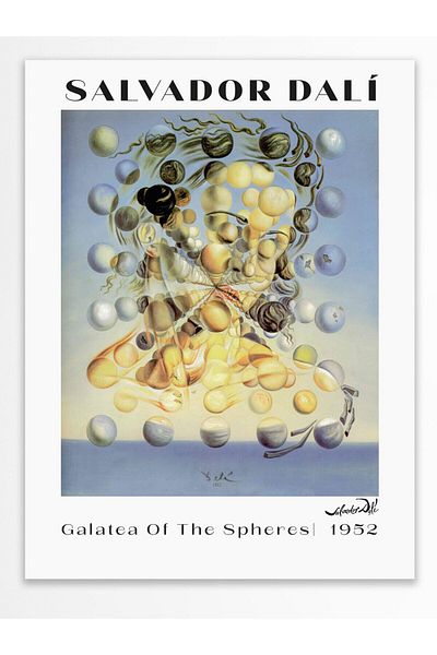 Postifull Αφίσα τοίχου Salvador Dali - Σειρά Art, Χοντρό χαρτί, Χωρίς πλαίσιο
