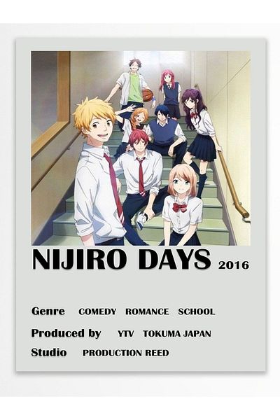 Postifull Αφίσα Anime - Χαρτί με χοντρή επίστρωση, διακόσμηση Duar χωρίς πλαίσιο