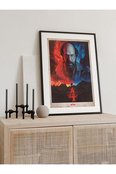 Postifull Netflix Stranger Things Murray Wall Painting, Frameless Poster, Living Room, Room and Office Wall Decor