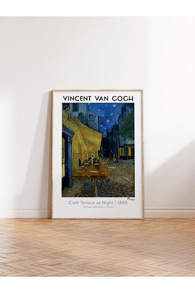 Postifull Αφίσα Van Gogh Cafe Terrace Night Duar - Αφίσες τέχνης, χωρίς πλαίσιο