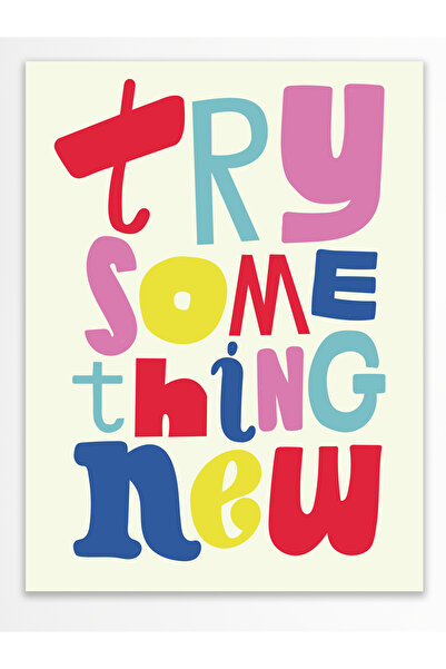 Postifull Estetik Duvar Tablosu - Duvar Posteri - Yazı Sanatı Duvar Dekoru - Çerçevesiz - Kalın Kuşe Kağıt