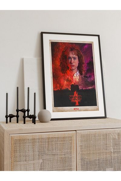 Postifull Netflix Stranger Things Nancy Wall Painting, Frameless Poster, Living Room, Room and Office Wall Decor