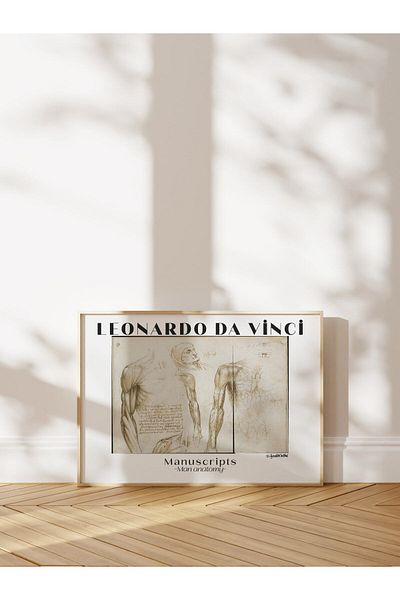 Postifull Αφίσα Leonardo Da Vinci Duar - Αφίσα σειράς τέχνης από χαρτί χωρίς πλαίσιο