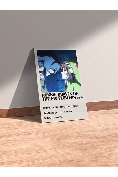 Postifull Poster Anime - Decor de perete Anime și Manga - Decor de cameră Anime - Fără încadrare - Hârtie de artă groasă