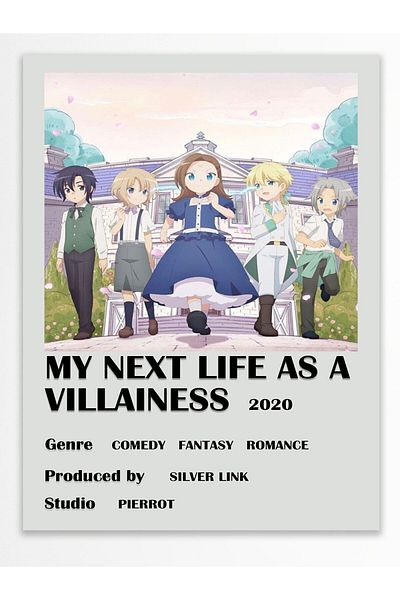 Postifull Αφίσα Anime - Χαρτί με χοντρή επίστρωση, διακόσμηση Duar χωρίς πλαίσιο