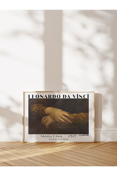Postifull Αφίσα Leonardo Da Vinci Duar - Αφίσα σειράς τέχνης από χαρτί χωρίς πλαίσιο