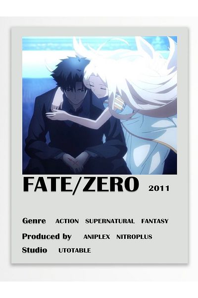Postifull Αφίσα Anime - Χαρτί με χοντρή επίστρωση, διακόσμηση Duar χωρίς πλαίσιο