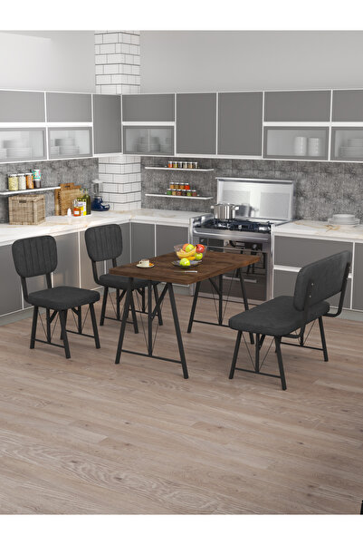 Mygusi Hayat 70x110 Amalfi Mutfak Masası, Mutfak Masası Takımı, Yemek Masası,...