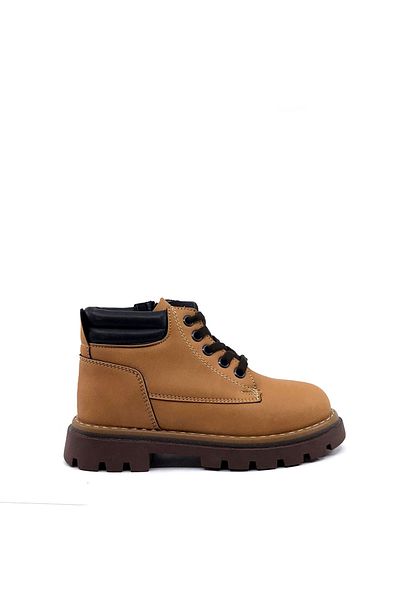 Arzen 4531 Mustard Thermo Sole Χειμερινές Αγορίστικες Μπότες
