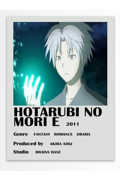 Postifull Αφίσα Anime - Χαρτί με χοντρή επίστρωση, διακόσμηση Duar χωρίς πλαίσιο