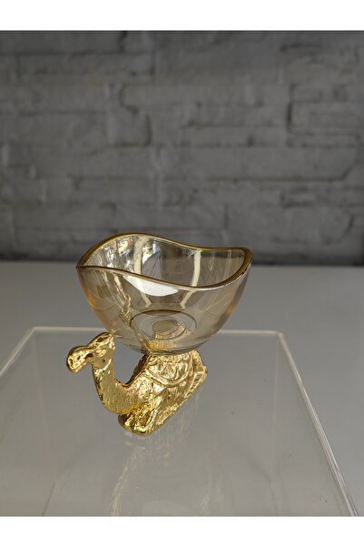 ALANYA HOME DECOR GOLDEN CAMEL MINI BOWL DRAGEE COFFEE CHOCOLATE 10x7x7 CM GOLDEN CAMEL MINI BOWL DRAGEE COFFEE CHOCOLATE