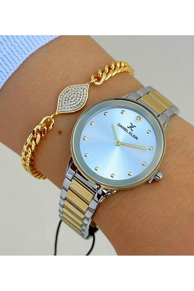 Daniel Klein Steel Cord 30 Water Resistant New Season Stylish Design Wristwatch