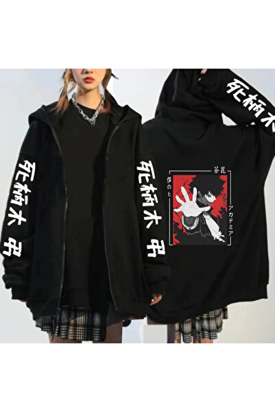 GALASHOP سترة بغطاء للرأس بسحاب من ماي أكاديميا Izuku mimiya Y2k Bakugou Mod96