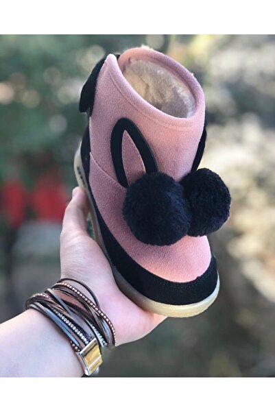 Pandalina Çocuk Bot Işıklı Ortopedik Çocuk Bot Yünlü Çocuk Bot Cırtcırtlı Çocuk Bot