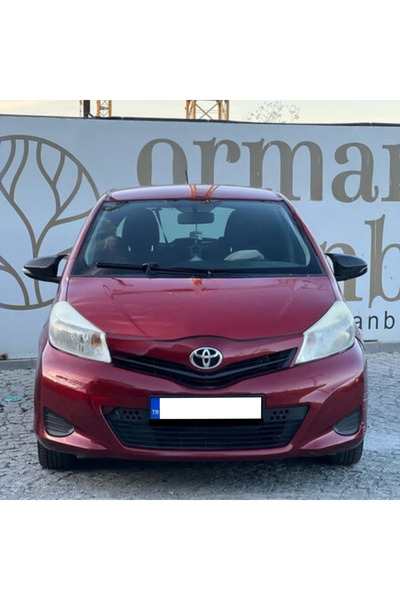 Furens Toyota Yaris 2012-2015 Batman Yarasa Ayna Kapağı Piano Black Abs Plast...
