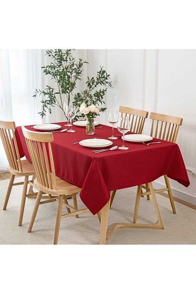 eyma home Duck Fabric Tablecloth