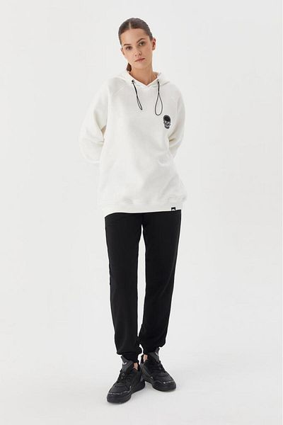 No Fear Γυναικείο φούτερ White Oversize Hooded - 72478