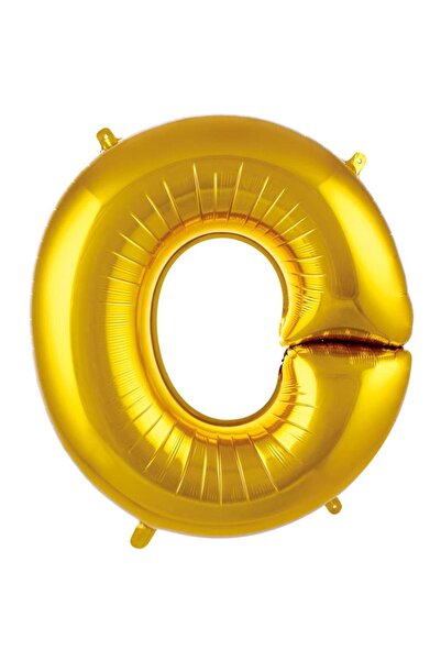 Generic Brand Foil Balloon Letter O Gold Color - Letter O Balloon - Letter Fo...
