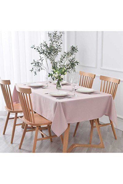 eyma home مفرش طاولة من قماش البط