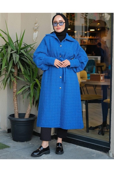 SEVENLINE Women's Seasonal Buttoned Belted Coat