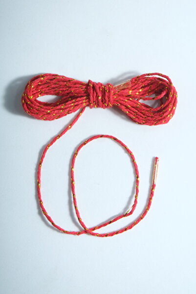 Eskişehir hobi sanat 1.5 Mm 2 Meters Glittered Bundling Thread Janjan Thread Decorative Thread Red Color