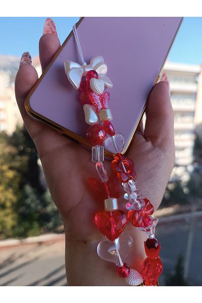 Efna Store Beaded Phone Charm, Phone Bracelet Accessory and Gift Box, Gift Accessory (Without Case)