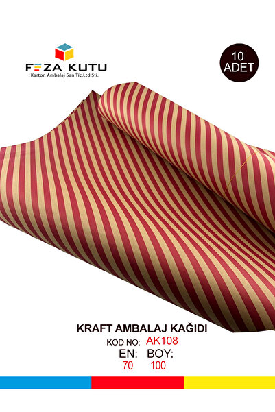 Feza Kutu Paket Kağıdı Kraft Kağıt Ambalaj Kağıdı Hediye Kağıdı Yılbaşı Çeyiz...