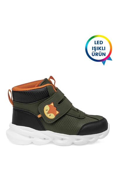 Cool Kids Riwi Erkek Çocuk Işıklı Outdoor Bot Haki