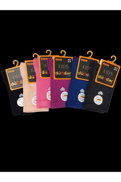 Dündar Çapa Collectıon Plus Bamboo Girl's Socks 5 Years 6 Pieces