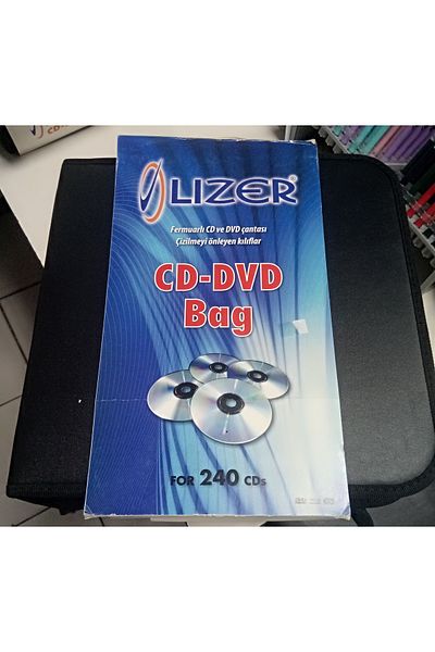 lizer حقيبة أقراص مضغوطة 240 قطعة