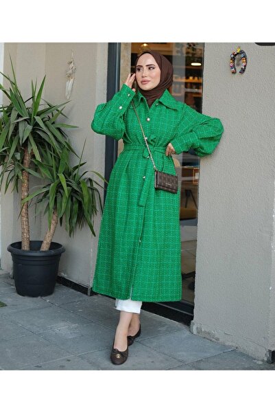 SEVENLINE Women's Seasonal Buttoned Belted Coat