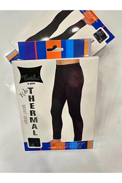 KİDSLİNE Термобельо и бельо Passion MEN за деца, черно, с дълъг пакет от виск...