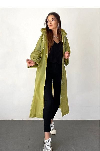 Bosile Unisex Eva Fabric Water Windproof Raincoat